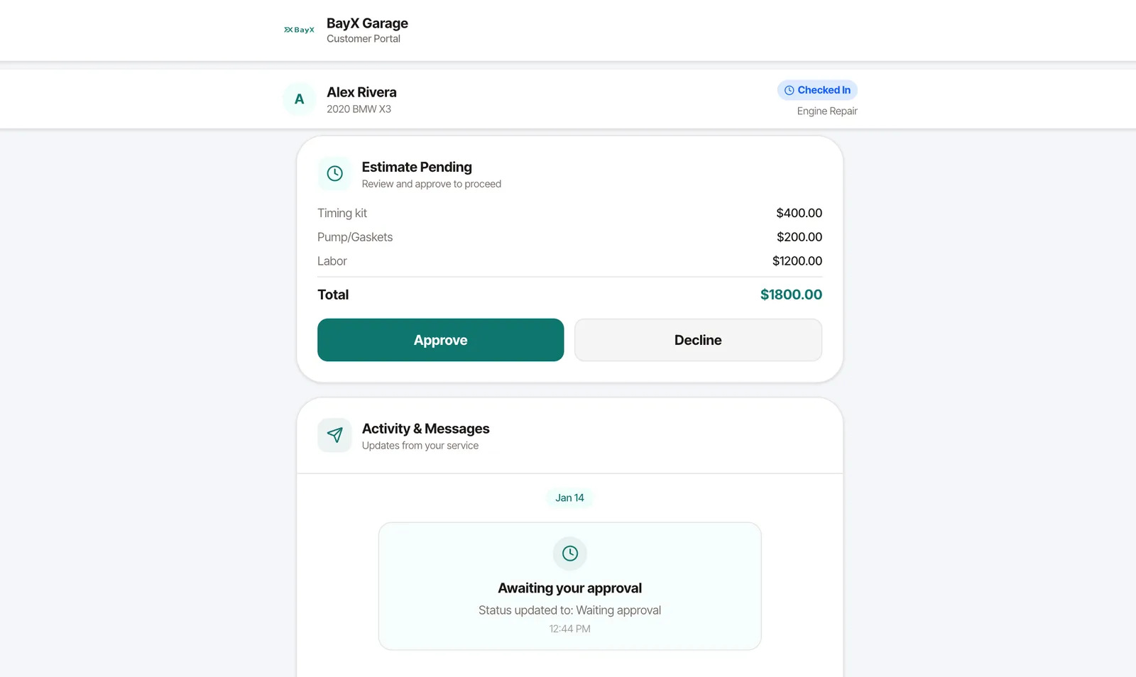 Service images